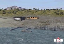 Пристань Ле-Порта с моря Город Ле Порт (Le Port) (фото)