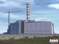 Вид на Чернобыльскую АЭС (OFP/ARMA) Chernobyl Mod для OFP/ArmA:CWA (фото)