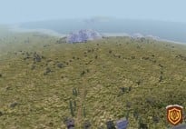 Дорога от города Хаудан (Houdan) к пляжу Город Хаудан (Houdan) (фото)