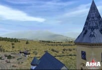 Вид на город Ла-Ривьера со стороны собора Ла Ривьера (La Riviere) (фото)