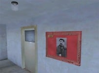 Красный уголок в казарме на Колгуеве Остров Колгуев (Kolgujev) (фото)