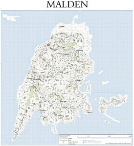 Карта острова Малден (Malden) Остров Малден (Malden) (фото)