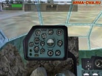 Место пилота Ми-17 (кабина) Ми 17 в Operation Flashpoint/ArmA:CWA (фото)