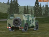 Армейский ГАЗ-2330 "Тигр" в Operation Flashpoint Аддон бронемашины ГАЗ 2330 Тигр (фото)